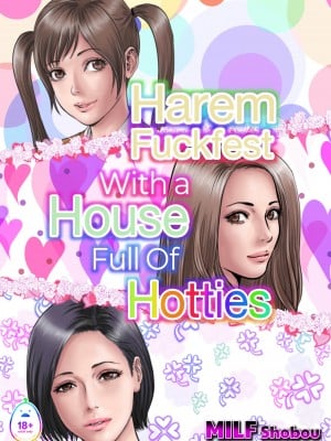[MILF Shobou] Harem Fuckfest with a House Full Of Hotties