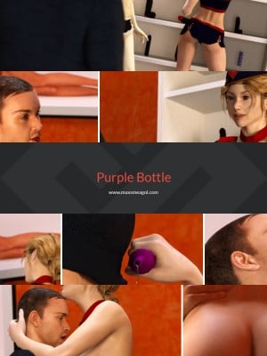 [3D][Maxsmeagol] purple bottle