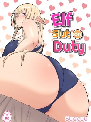 [はらぺこ定食 (すえゆう)] 性処理エルフ巫女のお仕事｜Elf Slut on Duty [無修正]